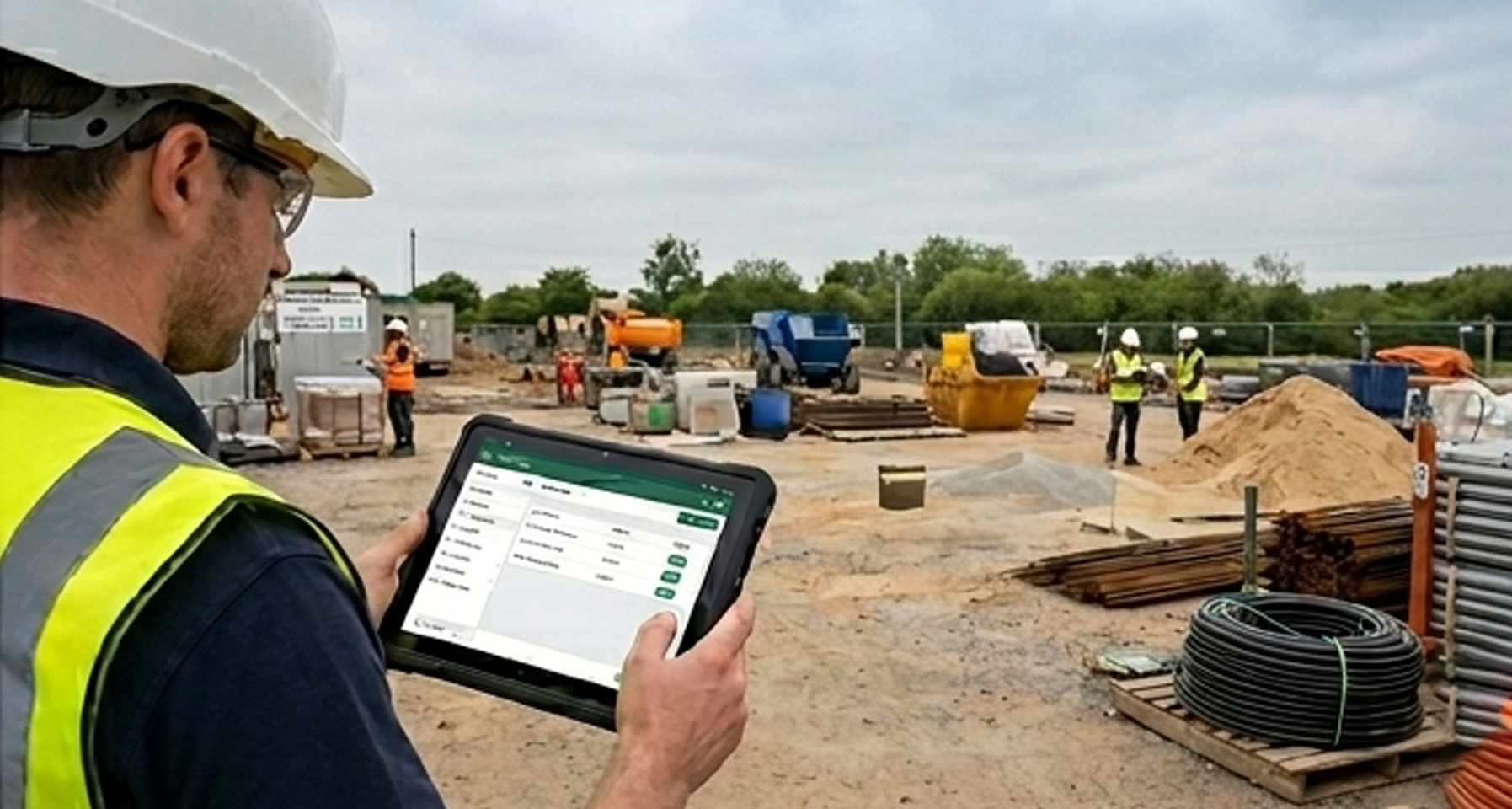 Mobile Construction Material Requests App